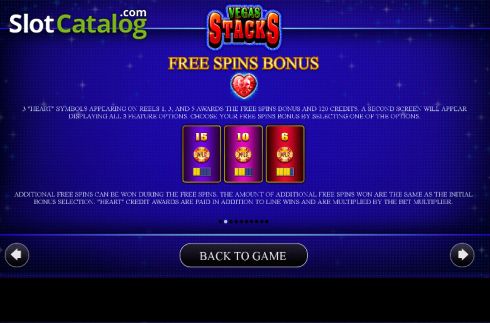 Скрин6. Vegas Stacks слот
