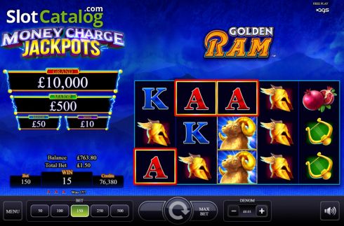 Скрин3. Golden Ram слот