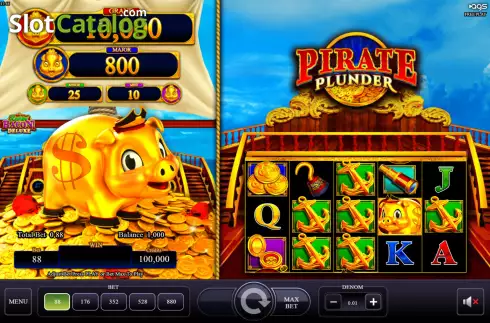 Скрин2. Pirate Plunder (AGS) слот