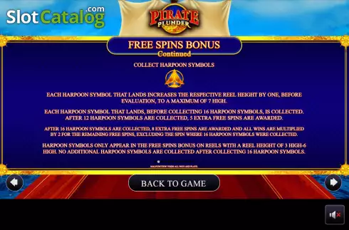 Скрин6. Pirate Plunder (AGS) слот