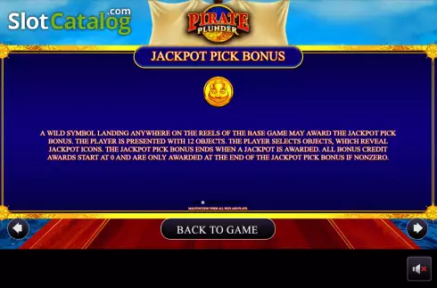 Скрин7. Pirate Plunder (AGS) слот
