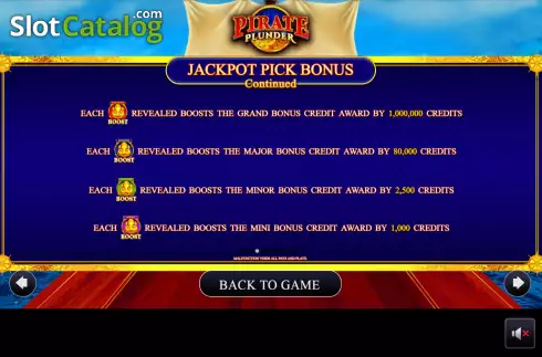 Скрин8. Pirate Plunder (AGS) слот