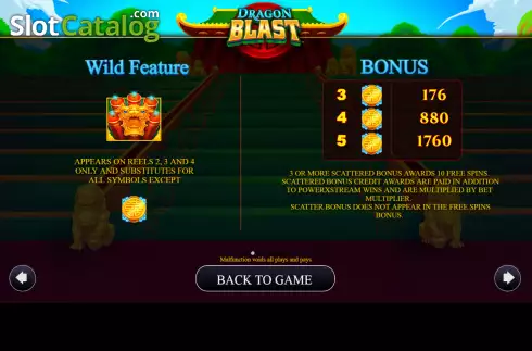 Скрин6. Dragon Blast (AGS) слот