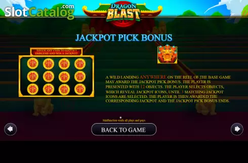 Скрин7. Dragon Blast (AGS) слот