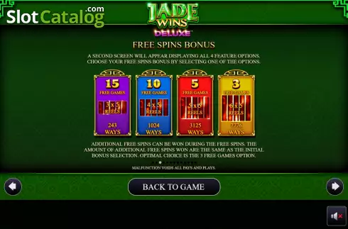 Скрин7. Jade Wins Deluxe слот