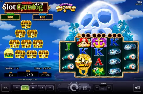 Скрин2. Captain Riches (AGS) слот