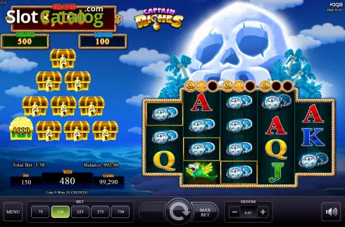 Скрин4. Captain Riches (AGS) слот