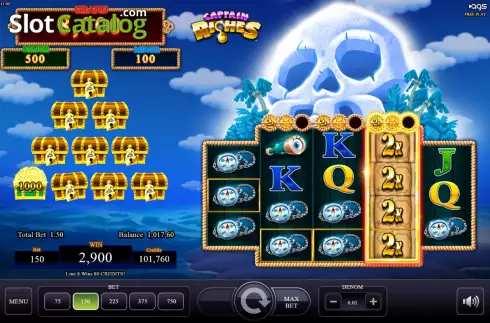 Скрин5. Captain Riches (AGS) слот