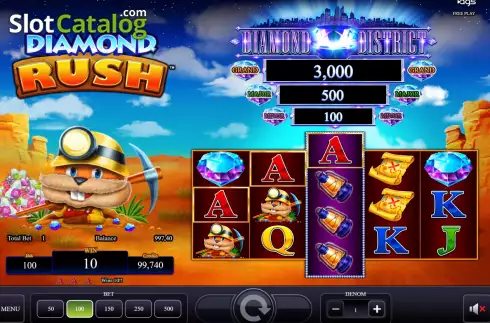 Скрин4. Diamond Rush (AGS) слот