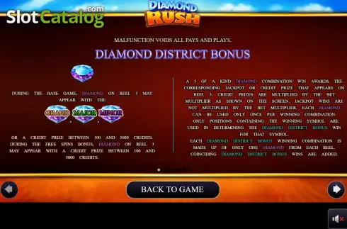 Скрин5. Diamond Rush (AGS) слот