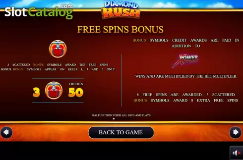 Скрин6. Diamond Rush (AGS) слот