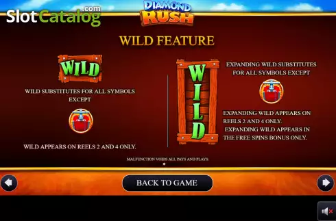 Скрин8. Diamond Rush (AGS) слот