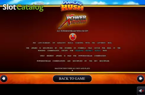 Скрин9. Diamond Rush (AGS) слот