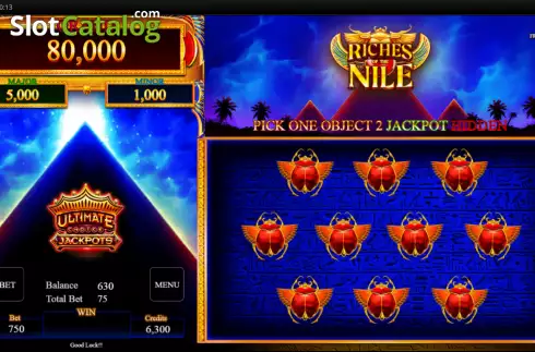 Скрин5. Riches of the Nile слот