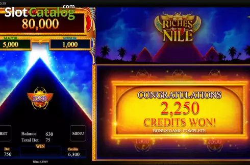 Скрин6. Riches of the Nile слот