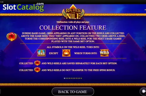 Скрин7. Riches of the Nile слот