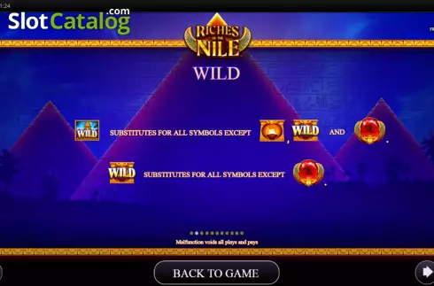 Скрин8. Riches of the Nile слот