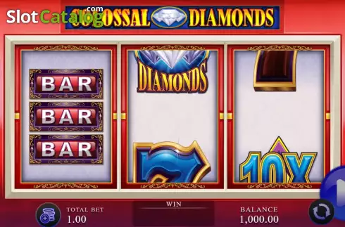 Скрин2. Colossal Diamonds слот
