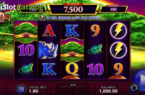 Скрин2. Cash Jolt Safari Gold слот