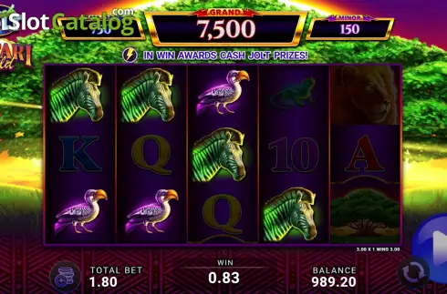 Скрин3. Cash Jolt Safari Gold слот
