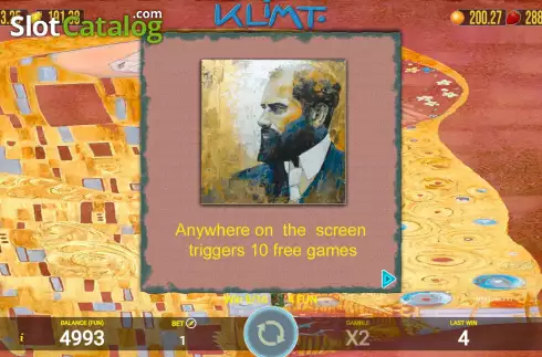 Скрин6. Klimt слот