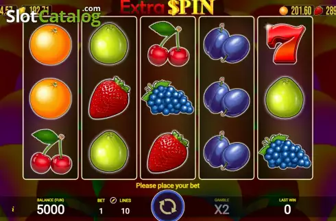 Скрин2. Extra Spin слот