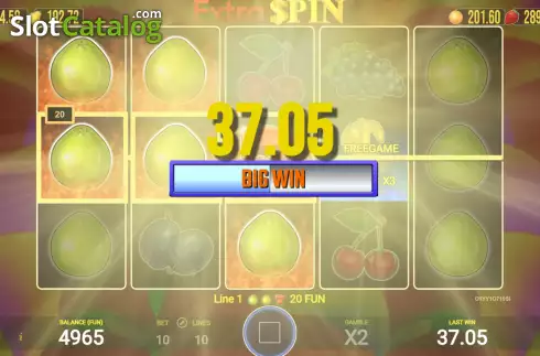 Скрин4. Extra Spin слот