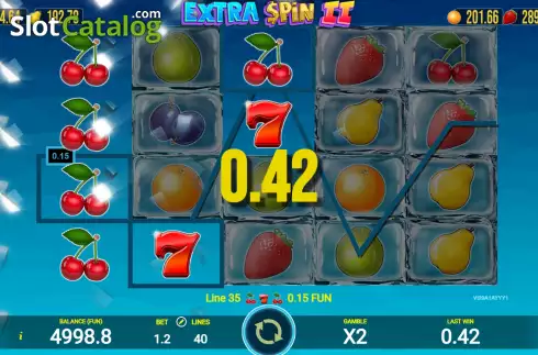 Скрин3. Extra Spin 2 слот