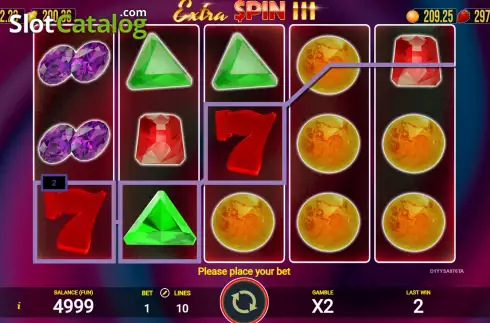 Скрин3. Extra Spin 3 слот