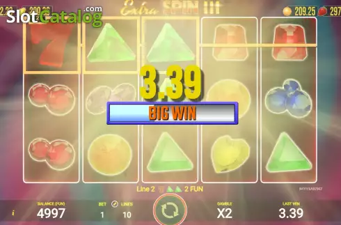Скрин4. Extra Spin 3 слот