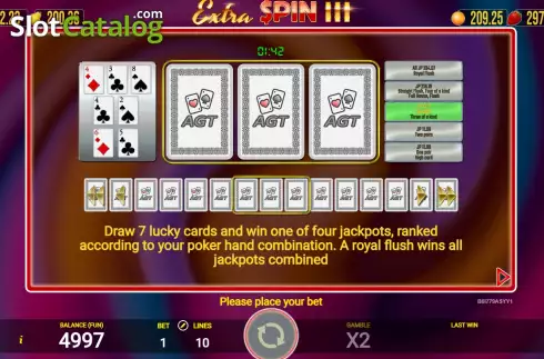 Скрин8. Extra Spin 3 слот