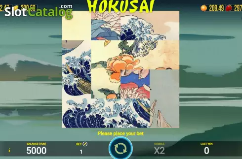 Скрин2. Hokusai слот