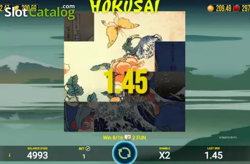 Скрин3. Hokusai слот
