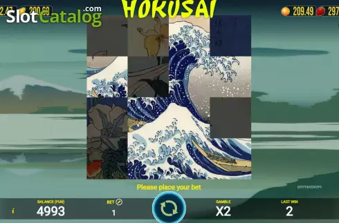 Скрин4. Hokusai слот