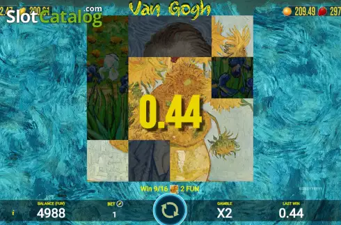 Скрин3. Van Gogh (AGT Software) слот