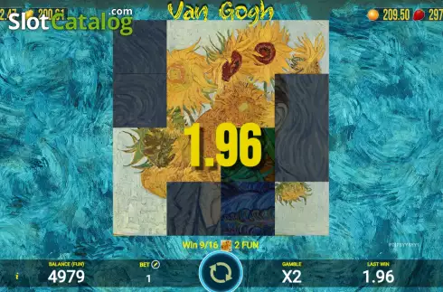 Скрин4. Van Gogh (AGT Software) слот