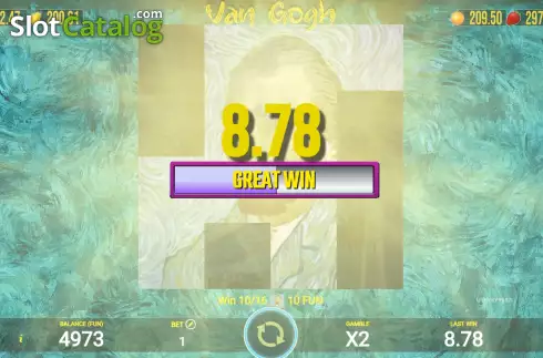 Скрин5. Van Gogh (AGT Software) слот