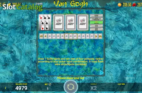Скрин9. Van Gogh (AGT Software) слот