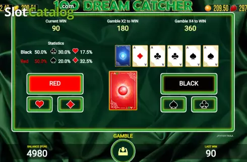 Скрин5. Dream Catcher 100 слот