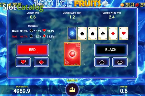 Скрин5. 100 Ice Fruits слот