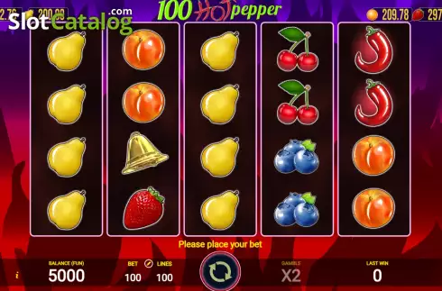 Скрин2. Hot Pepper 100 слот
