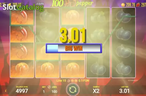 Скрин4. Hot Pepper 100 слот