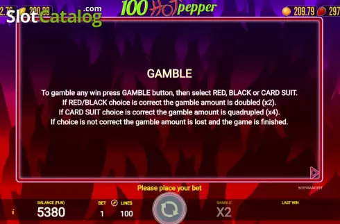 Скрин7. Hot Pepper 100 слот