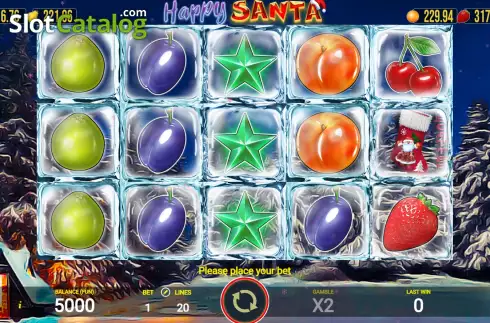 Скрин2. Happy Santa слот