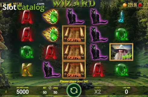 Скрин2. Wizard (AGT Software) слот