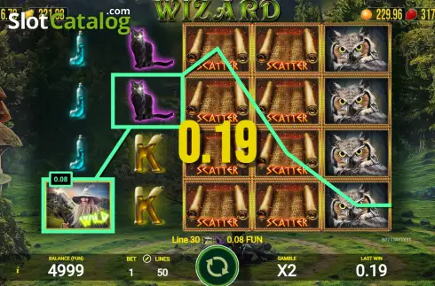 Скрин3. Wizard (AGT Software) слот