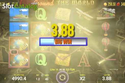 Скрин4. Around The World (AGT Software) слот