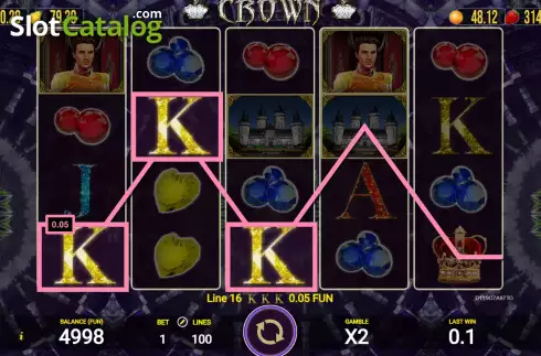 Скрин3. Crown (AGT Software) слот