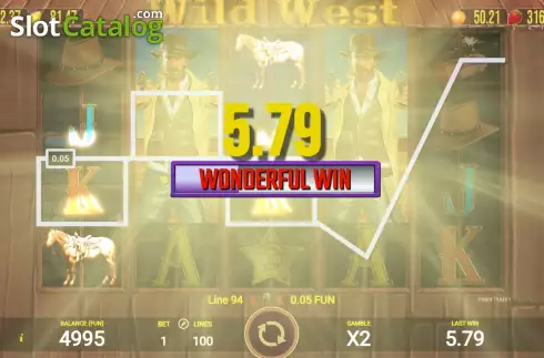 Скрин4. Wild West (AGT Software) слот