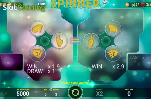Скрин2. Spinner слот